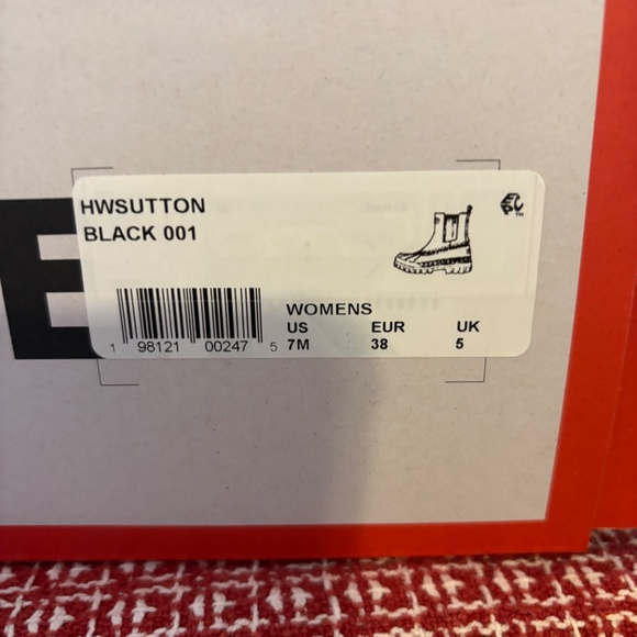 Hunter Black Sutton Boots - Picture 4 of 4